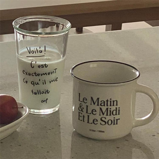 French & Butter Coffee Cup-Drinkware- A Bit Sleepy | Homedecor Concept Store