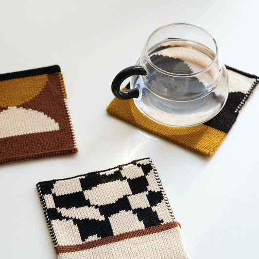 Momo - Cotton Knitted Coaster-Kitchenware- A Bit Sleepy | Homedecor Concept Store