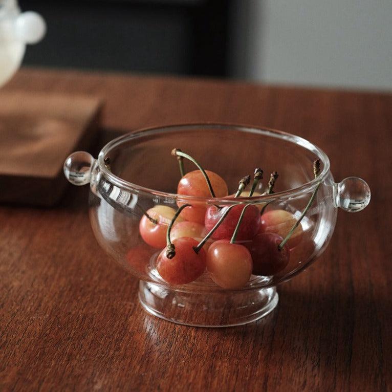 Momo - Jadeite Globe Glass Dessert Bowl-Kitchenware- A Bit Sleepy | Homedecor Concept Store