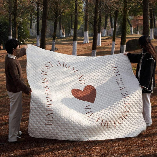 Momo - Milk Tea Love Spring Camping Waterproof Picnic Mat-Outdoor- A Bit Sleepy | Homedecor Concept Store