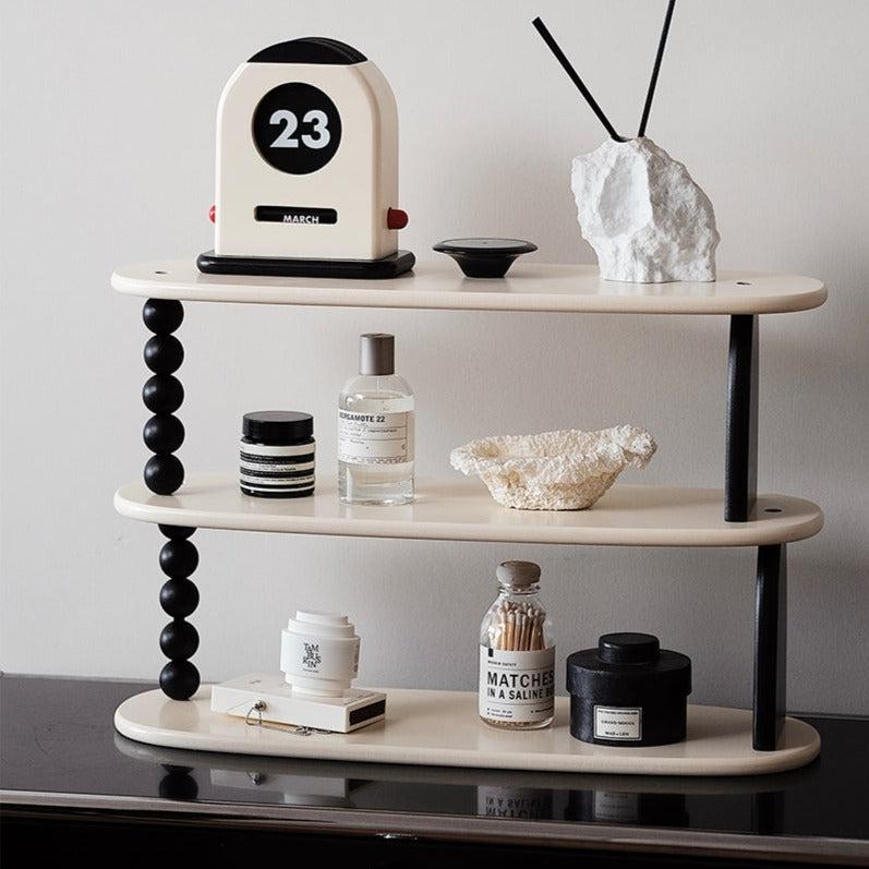 Momo - Simplicity Retro Wooden Shelf Desktop Storage Rack-Furnishings- A Bit Sleepy | Homedecor Concept Store