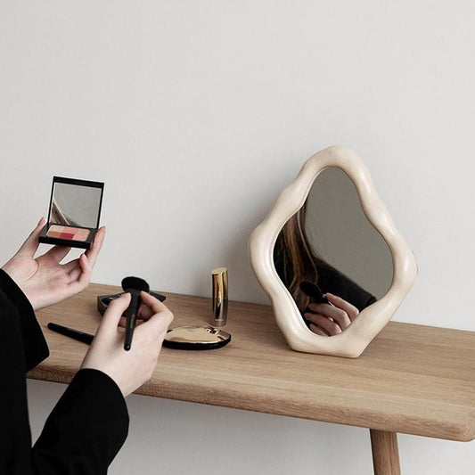 More - Handcrafted Ceramic Irregular Cloud Mirror-Furnishings- A Bit Sleepy | Homedecor Concept Store