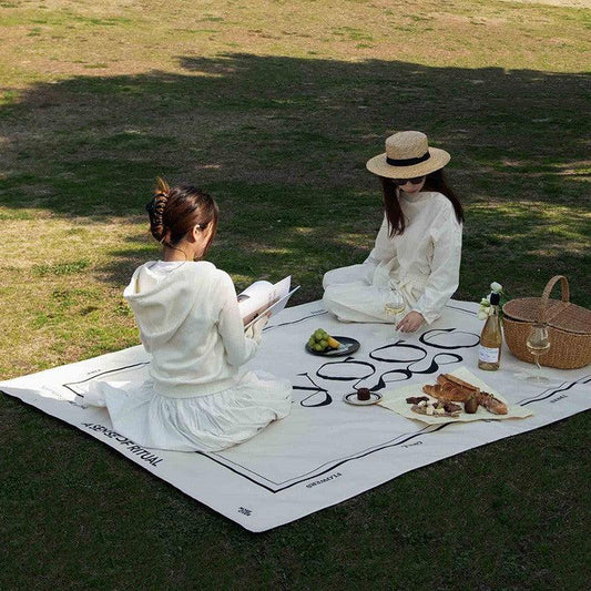 More - Hygge Creamy Waterproof Picnic Mat-Outdoor- A Bit Sleepy | Homedecor Concept Store