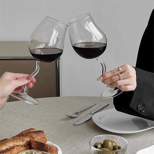 More - Pear Shaped Wine Glass Goblet-Drinkware- A Bit Sleepy | Homedecor Concept Store