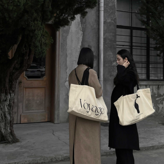More - Voyage Canvas Tote Bag-Outdoor- A Bit Sleepy | Homedecor Concept Store