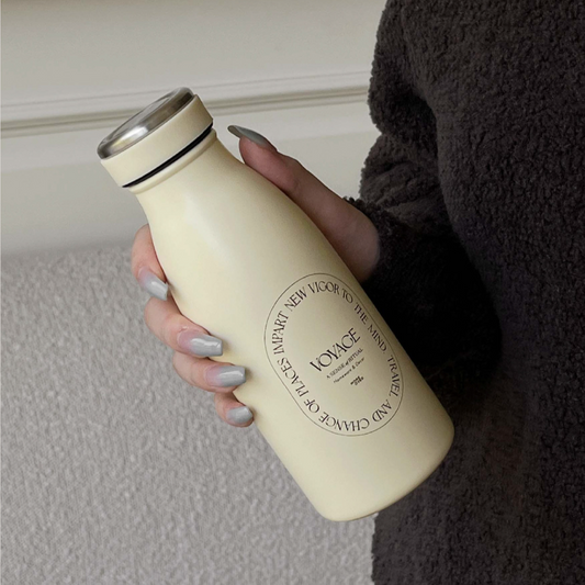 More - Voyage Creamy Vacuum Bottle 2.0-Drinkware- A Bit Sleepy | Homedecor Concept Store