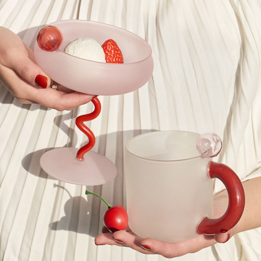 SRM - Twisty Candy Goblet-Drinkware- A Bit Sleepy | Homedecor Concept Store