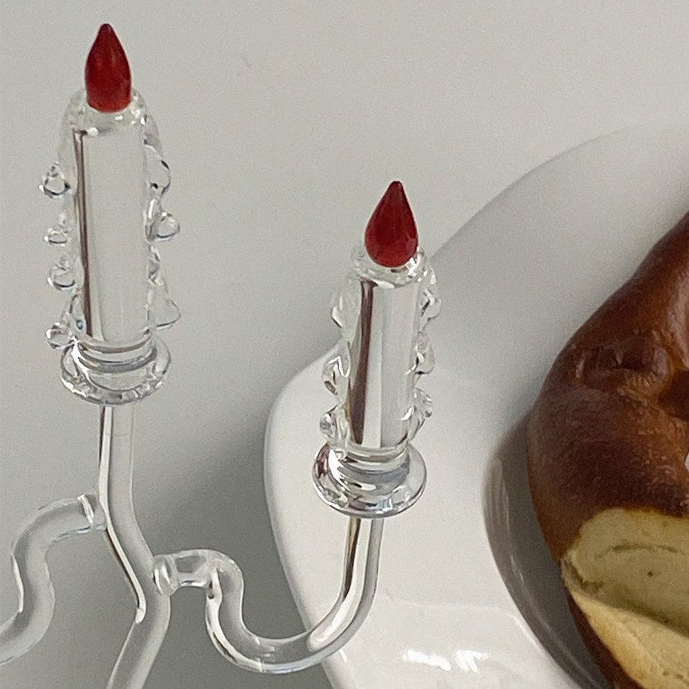 URF - Candle Holder Glass Art Decoration-Furnishings- A Bit Sleepy | Homedecor Concept Store
