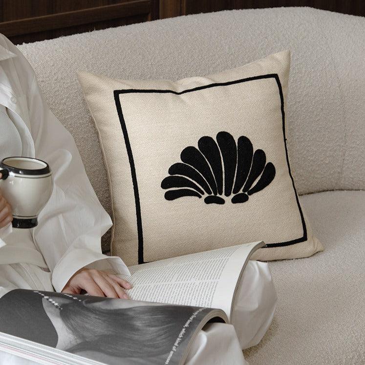 More - Mono Nordic Cream Cushion Throw Pillow Series-Furnishings- A Bit Sleepy | Homedecor Concept Store