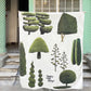 24 - Trees and Trees Door Curtain-Furnishings- A Bit Sleepy | Homedecor Concept Store