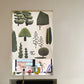 24 - Trees and Trees Door Curtain-Furnishings- A Bit Sleepy | Homedecor Concept Store