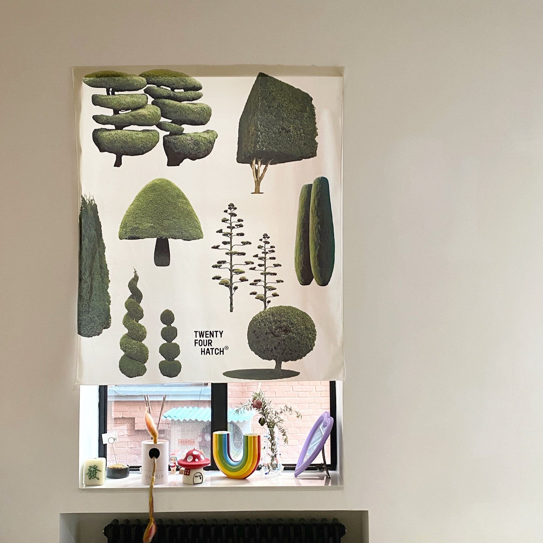 24 - Trees and Trees Door Curtain-Furnishings- A Bit Sleepy | Homedecor Concept Store