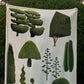 24 - Trees and Trees Flannel Blanket-Textiles- A Bit Sleepy | Homedecor Concept Store