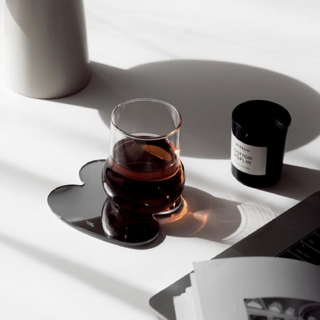 Asymmetric Reflective Coaster-Kitchenware- A Bit Sleepy | Homedecor Concept Store