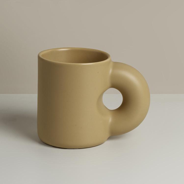 Cream Toffee Chunky Mug-Drinkware- A Bit Sleepy | Homedecor Concept Store