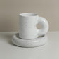 Cream Toffee Chunky Mug-Drinkware- A Bit Sleepy | Homedecor Concept Store
