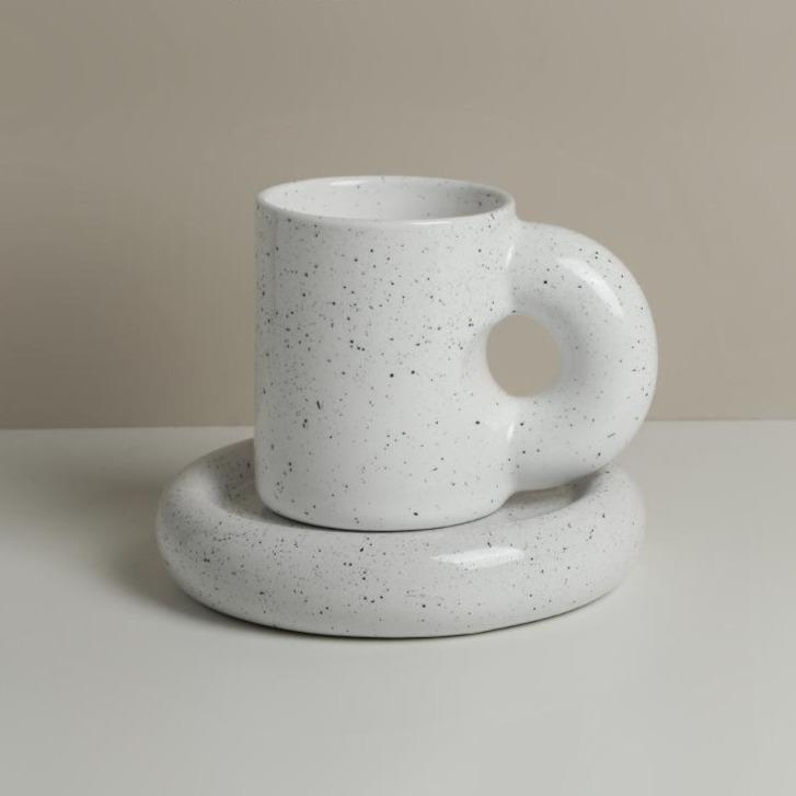Cream Toffee Chunky Mug-Drinkware- A Bit Sleepy | Homedecor Concept Store