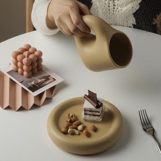 Cream Toffee Chunky Mug-Drinkware- A Bit Sleepy | Homedecor Concept Store