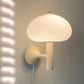 Creamy Mushroom Wall Lamp-Lighting- A Bit Sleepy | Homedecor Concept Store