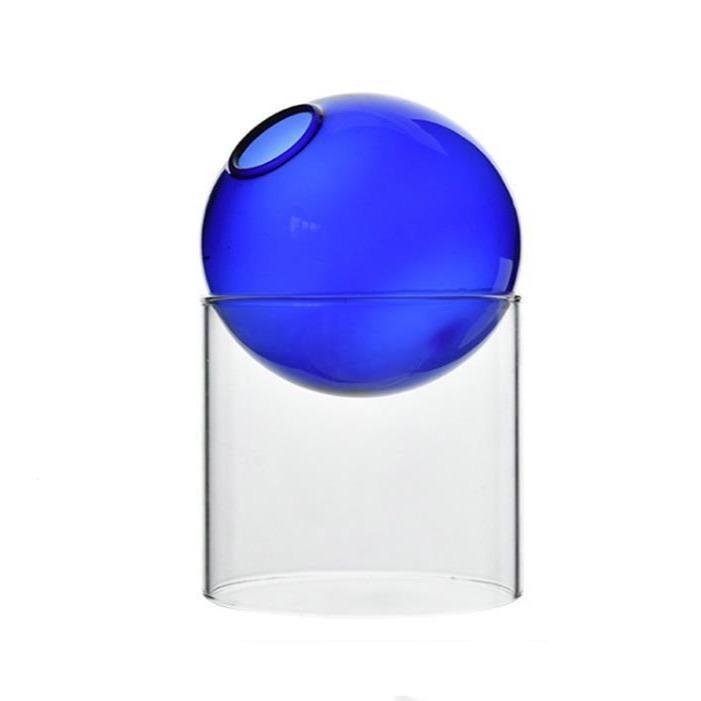Crystal Ball Flower Art Vase-Furnishings- A Bit Sleepy | Homedecor Concept Store