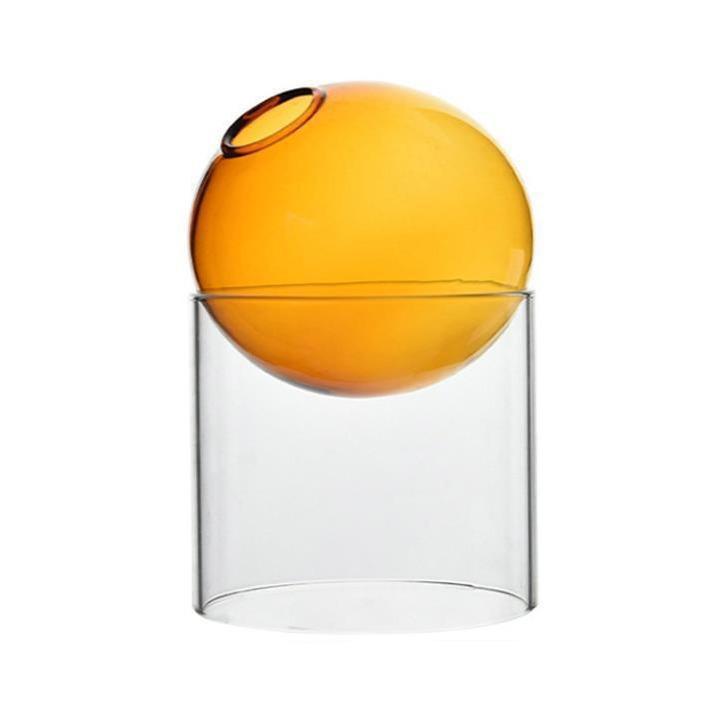 Crystal Ball Flower Art Vase-Furnishings- A Bit Sleepy | Homedecor Concept Store