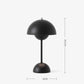Denmark Flowerpot Lamp (Portable)-Lighting- A Bit Sleepy | Homedecor Concept Store