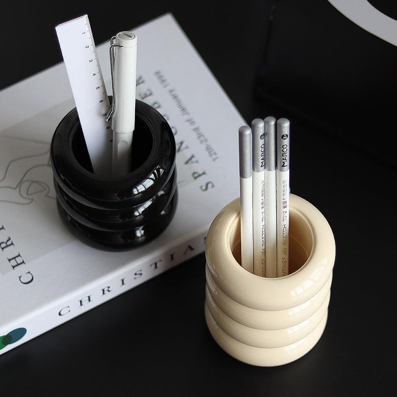 EP Home - Chunky Donuts Cosmetic Brush Container Storage-Furnishings- A Bit Sleepy | Homedecor Concept Store