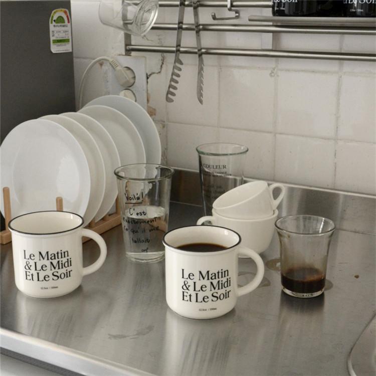 French & Butter Coffee Cup-Drinkware- A Bit Sleepy | Homedecor Concept Store
