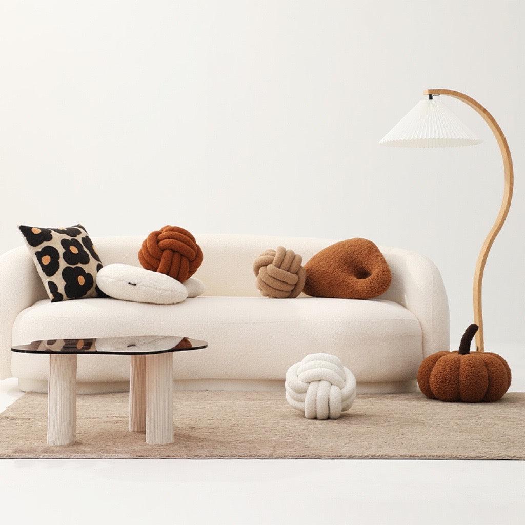 Living - Puff Knot Ball-Textiles- A Bit Sleepy | Homedecor Concept Store