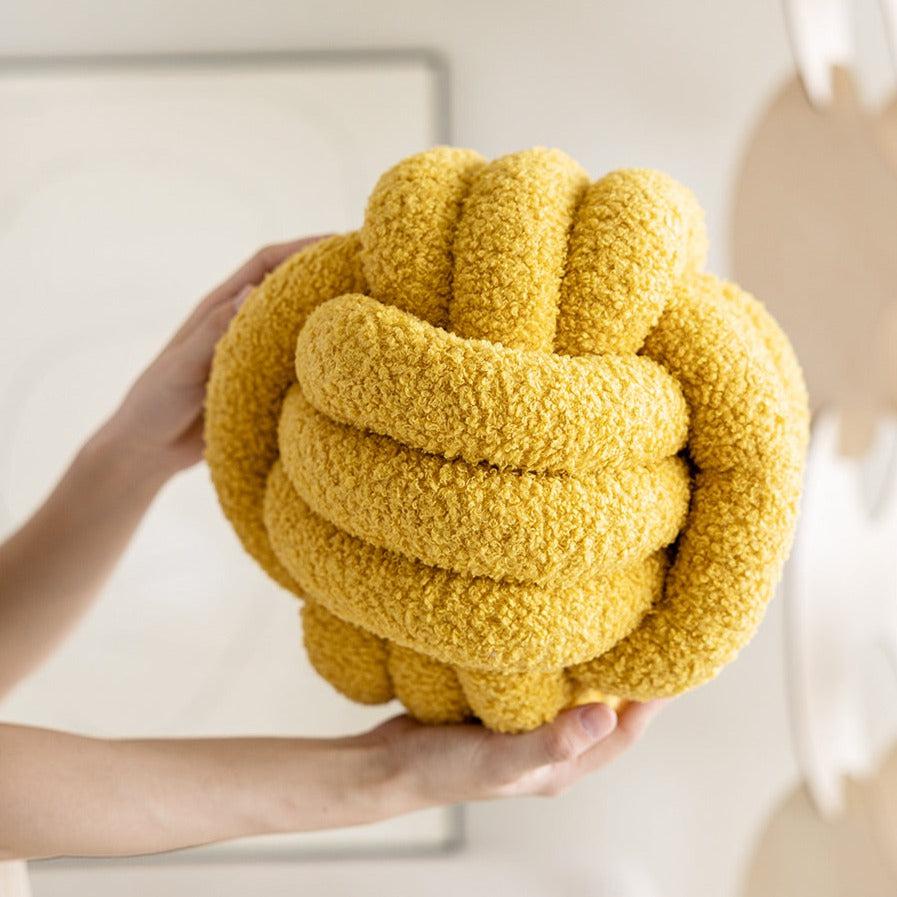 Living - Puff Knot Ball-Textiles- A Bit Sleepy | Homedecor Concept Store