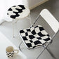 Momo - Checkerboard Seat Cushion-Textiles- A Bit Sleepy | Homedecor Concept Store