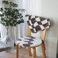 Momo - Checkerboard Seat Cushion-Textiles- A Bit Sleepy | Homedecor Concept Store