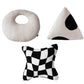 Momo - Checkered Cushion Series-Furnishings- A Bit Sleepy | Homedecor Concept Store