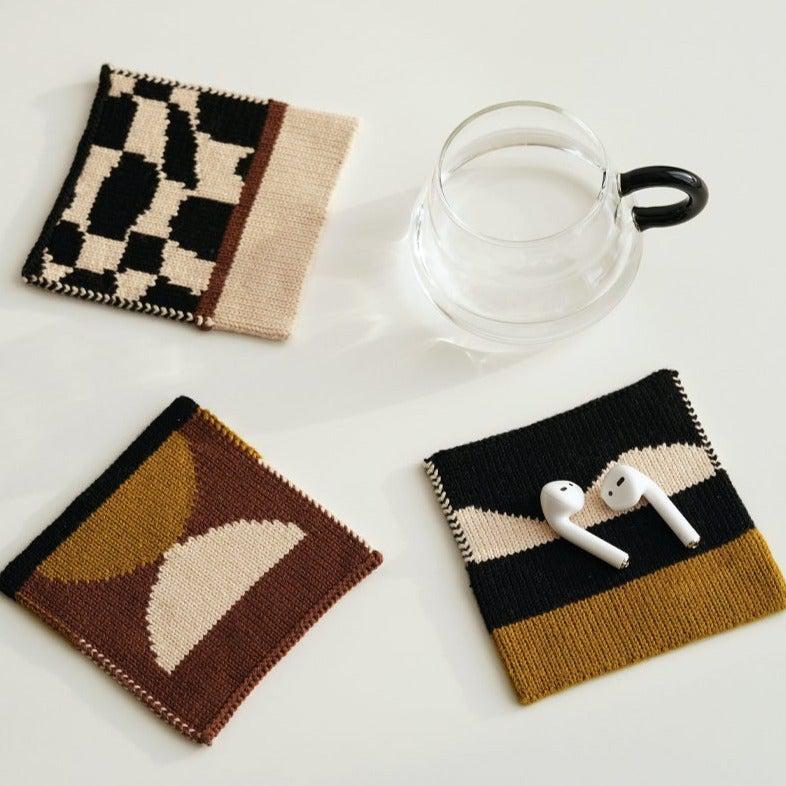 Momo - Cotton Knitted Coaster-Kitchenware- A Bit Sleepy | Homedecor Concept Store