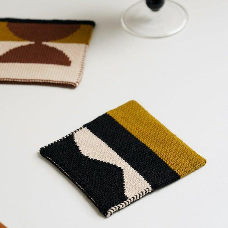 Momo - Cotton Knitted Coaster-Kitchenware- A Bit Sleepy | Homedecor Concept Store