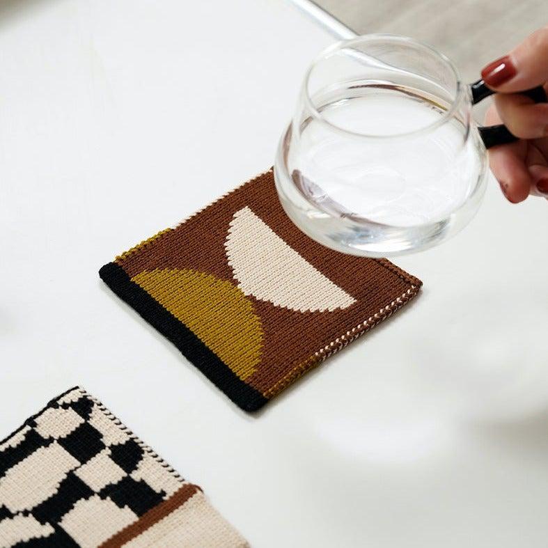 Momo - Cotton Knitted Coaster-Kitchenware- A Bit Sleepy | Homedecor Concept Store