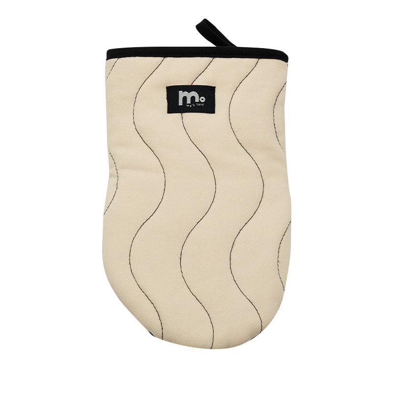 Momo - Cream White Ins Cotton Canvas Quilted Potholder-Kitchenware- A Bit Sleepy | Homedecor Concept Store