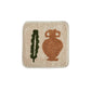 Momo - Earth Tone Vase Tufted Seat Cushion-Textiles- A Bit Sleepy | Homedecor Concept Store