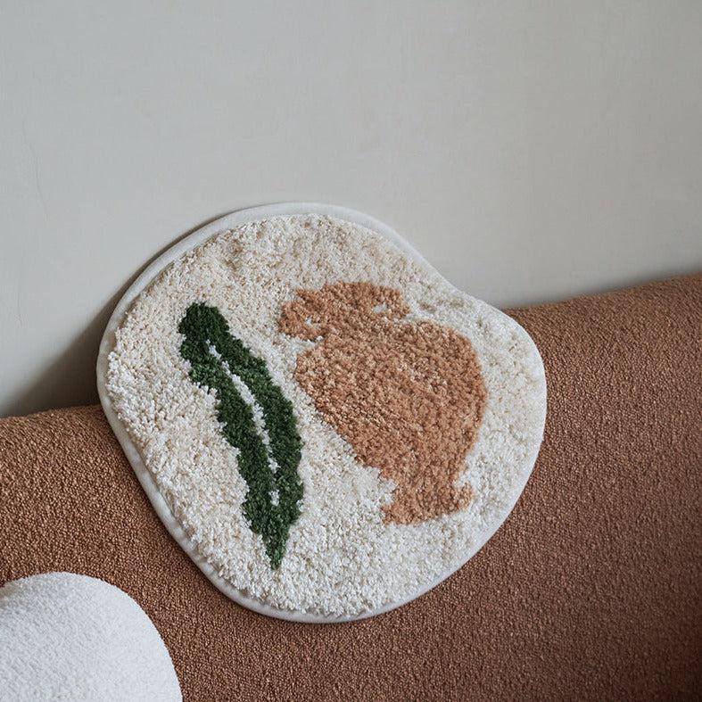 Momo - Earth Tone Vase Tufted Seat Cushion-Textiles- A Bit Sleepy | Homedecor Concept Store