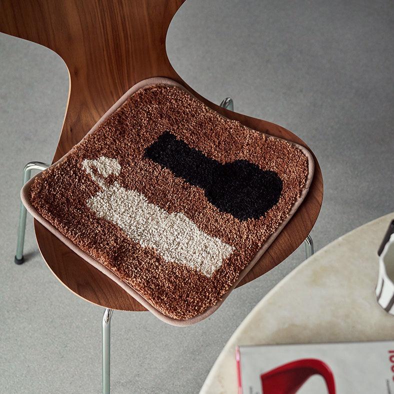 Momo - Earth Tone Vase Tufted Seat Cushion-Textiles- A Bit Sleepy | Homedecor Concept Store