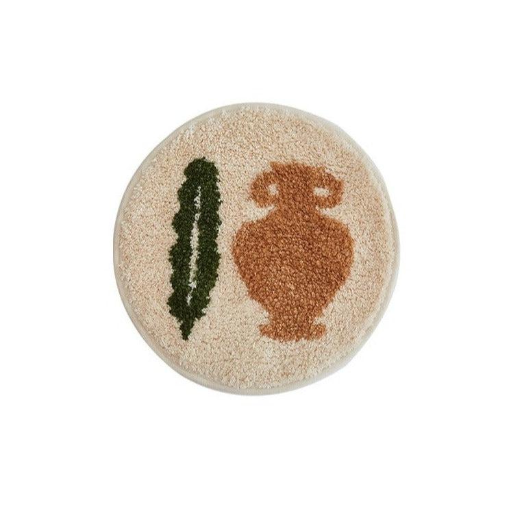 Momo - Earth Tone Vase Tufted Seat Cushion-Textiles- A Bit Sleepy | Homedecor Concept Store