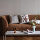 Momo - Embroidery Linen Throw Pillow-Textiles- A Bit Sleepy | Homedecor Concept Store