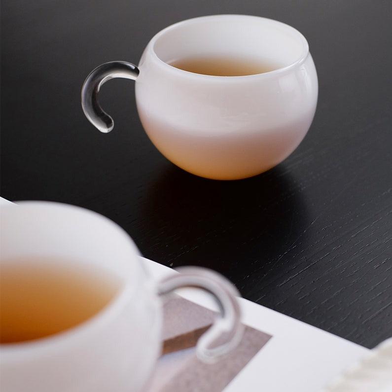 Momo - Fat Pear Round Glass Teapot Set-Drinkware- A Bit Sleepy | Homedecor Concept Store