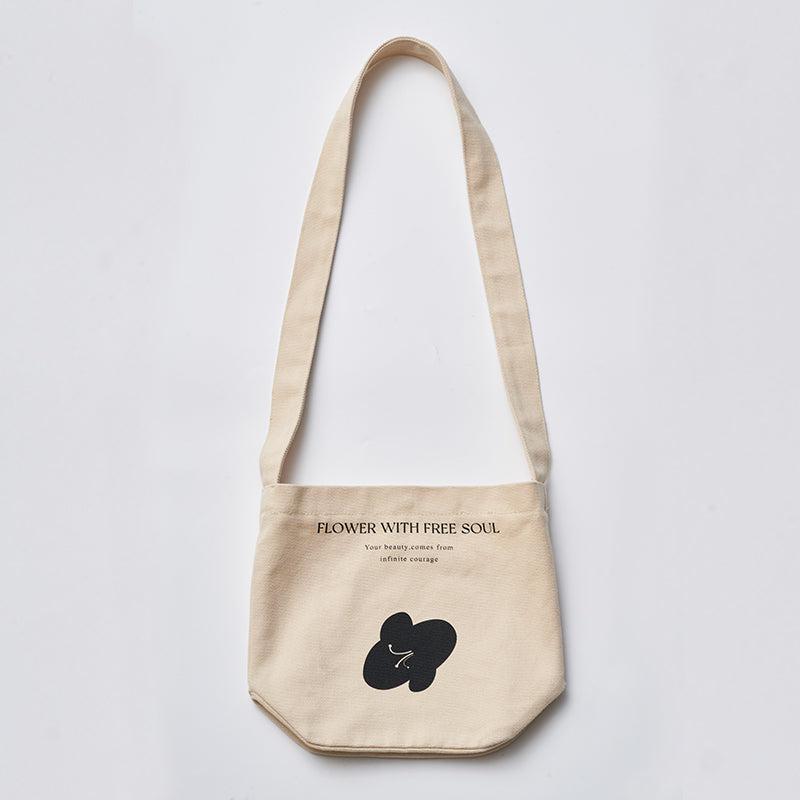 Momo - Flower Soul Canvas Tote Bag-Outdoor- A Bit Sleepy | Homedecor Concept Store