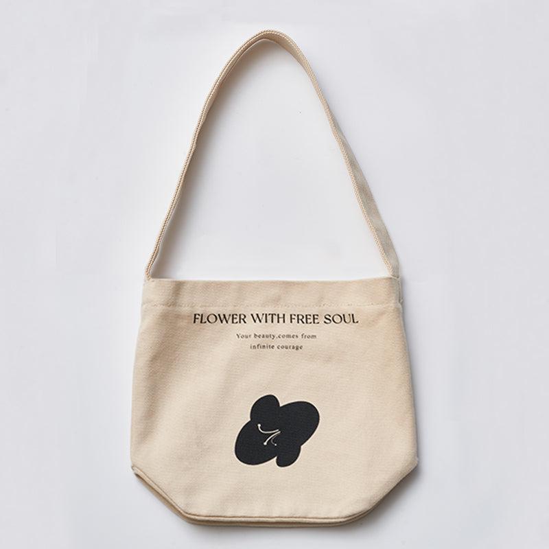 Momo - Flower Soul Canvas Tote Bag-Outdoor- A Bit Sleepy | Homedecor Concept Store