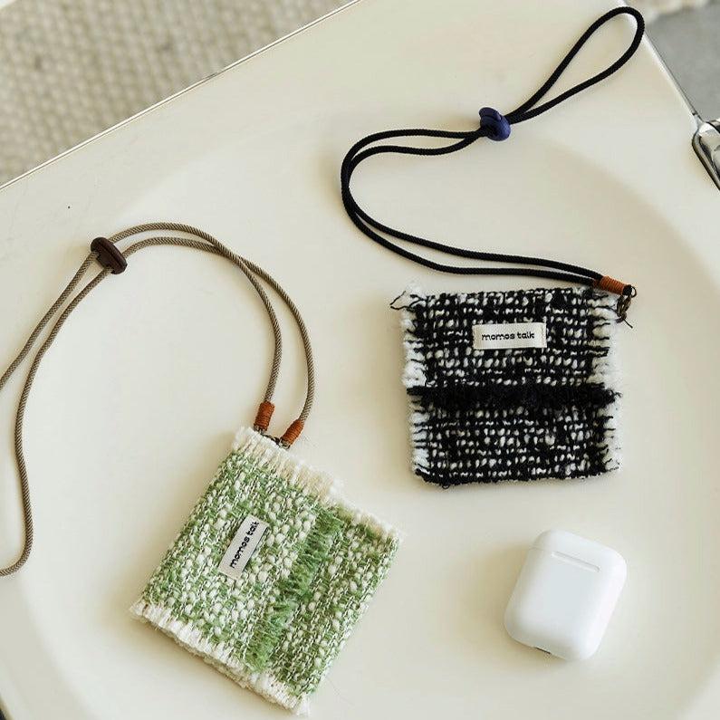 Momo - French Tassel Woven Snacks and Airpods Bag-Outdoor- A Bit Sleepy | Homedecor Concept Store