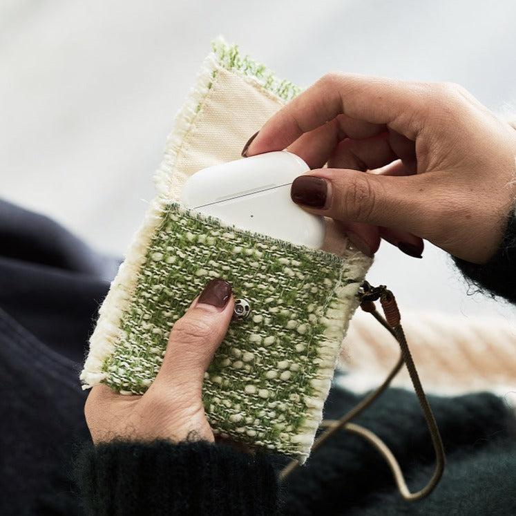 Momo - French Tassel Woven Snacks and Airpods Bag-Outdoor- A Bit Sleepy | Homedecor Concept Store