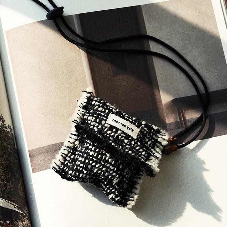 Momo - French Tassel Woven Snacks and Airpods Bag-Outdoor- A Bit Sleepy | Homedecor Concept Store