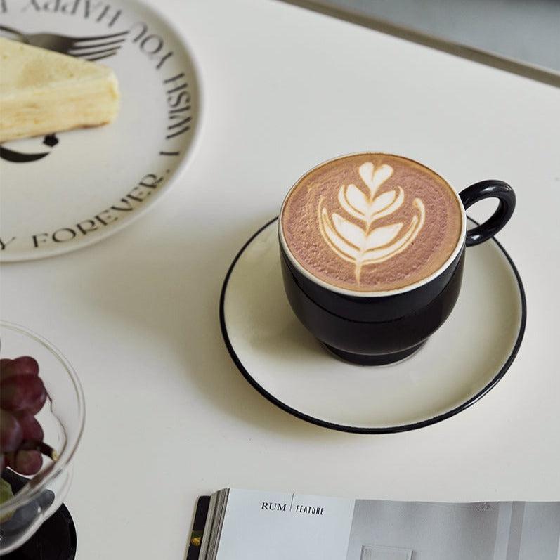 Momo - Lily of the Valley Coffee Cup Saucer Set-Drinkware- A Bit Sleepy | Homedecor Concept Store