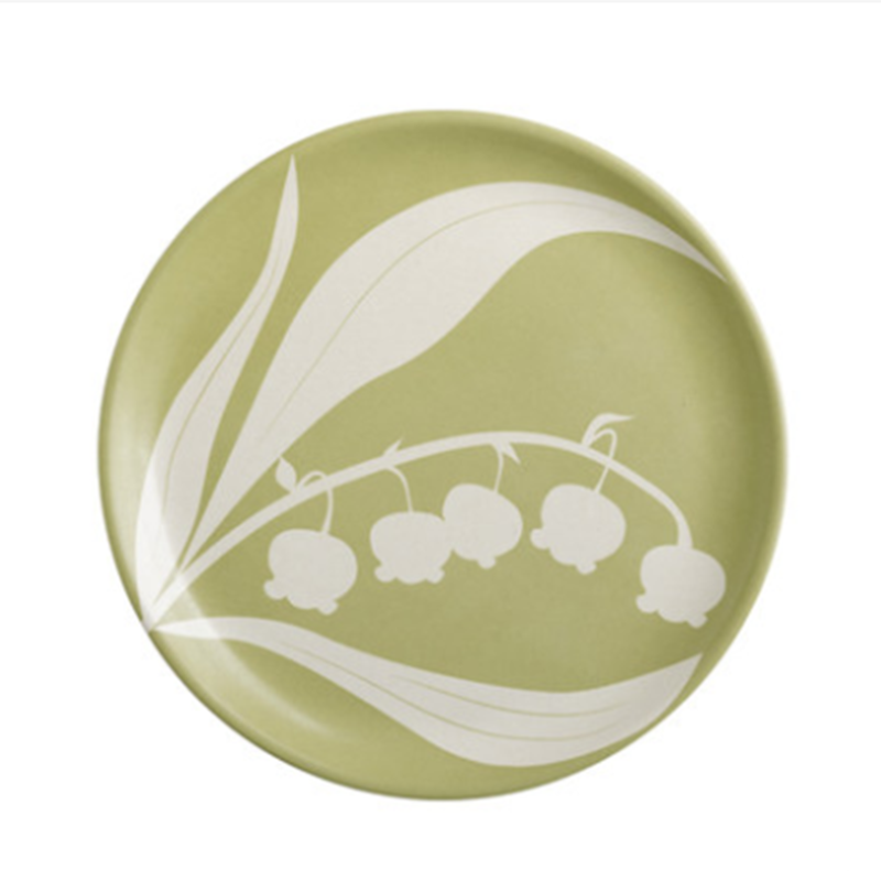 Momo - Lily of the Valley Plate-Tableware- A Bit Sleepy | Homedecor Concept Store